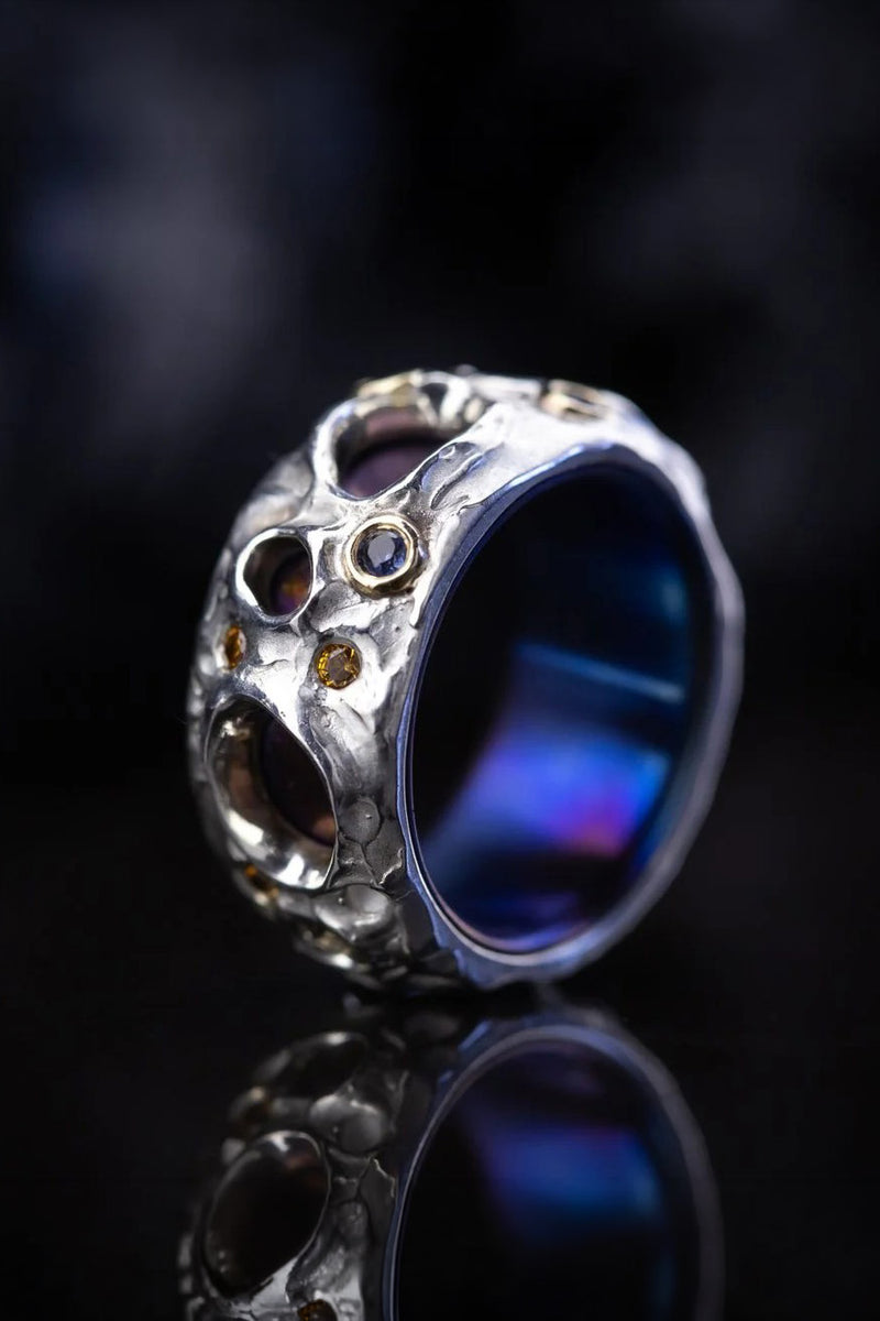 Author's ring "Undiscovered Planet"