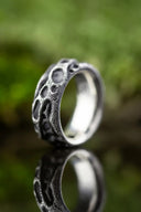 Author's silver ring "Olive tree"