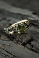 Author's yellow gold ring "Goodbye"
