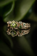 Yellow gold ring "Your Spring"