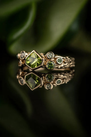 Yellow gold ring "Your Spring"